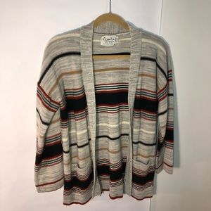Stripped cardigan